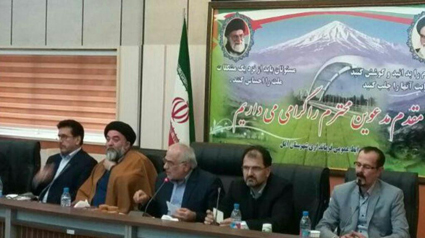 آجدانی فرماندار شد/ امام جمعه جلسه را ترک کرد