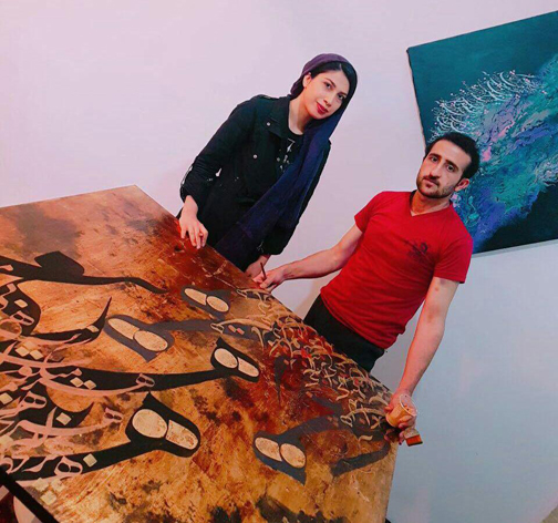 «نیگار»؛ یک نمایشگاه با آثاری دو نفره