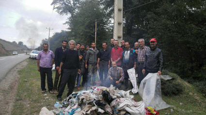 بخشی از مسیر اصلی دودانگه پاکسازی شد