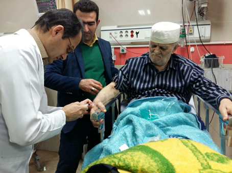 بزرگان موسیقی مازندران در بیمارستان